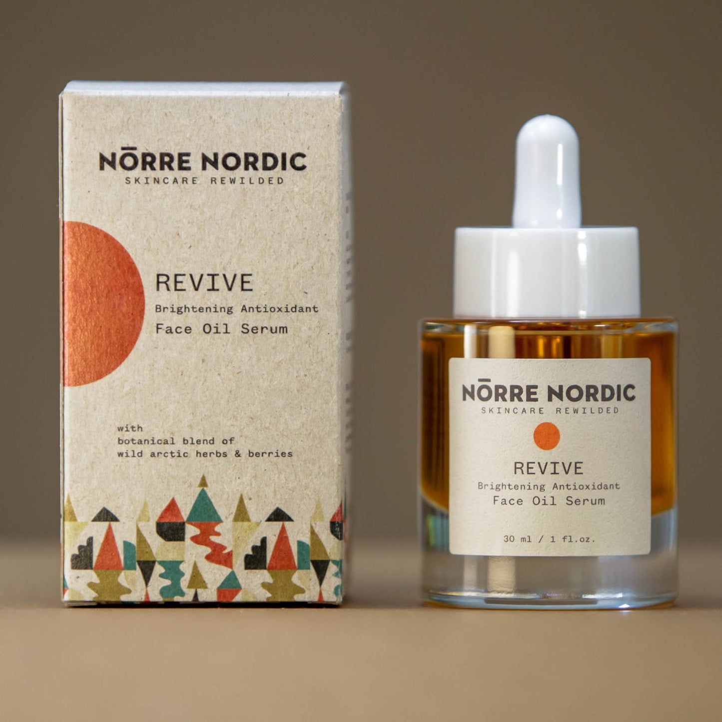 Brightening Antioxidant Face Oil Serum REVIVE, 30 ml